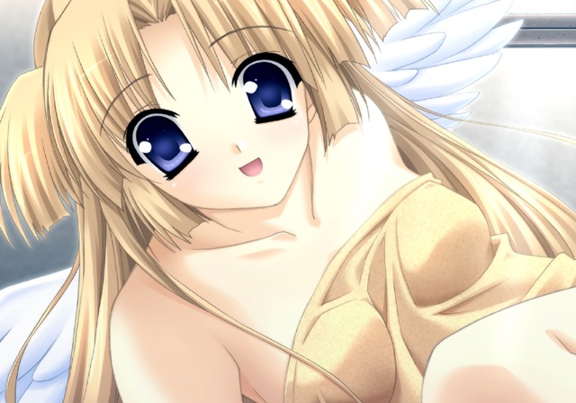 見習天使黑白色