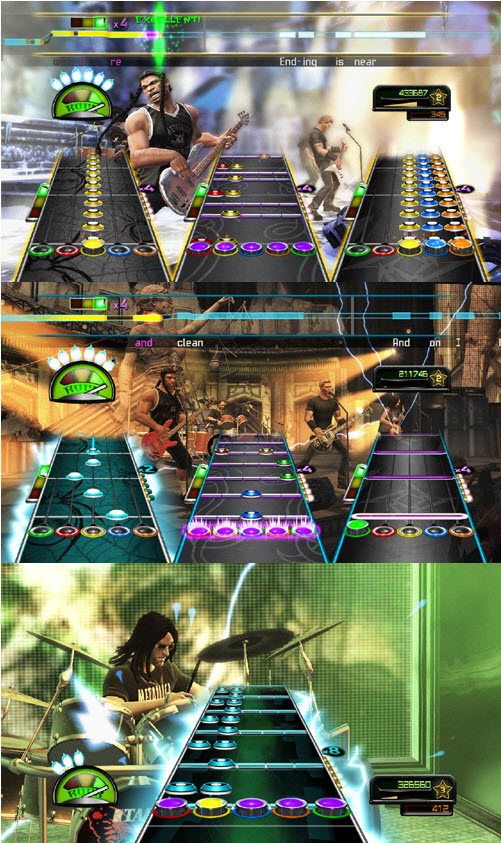 吉他英雄：金屬樂隊專輯