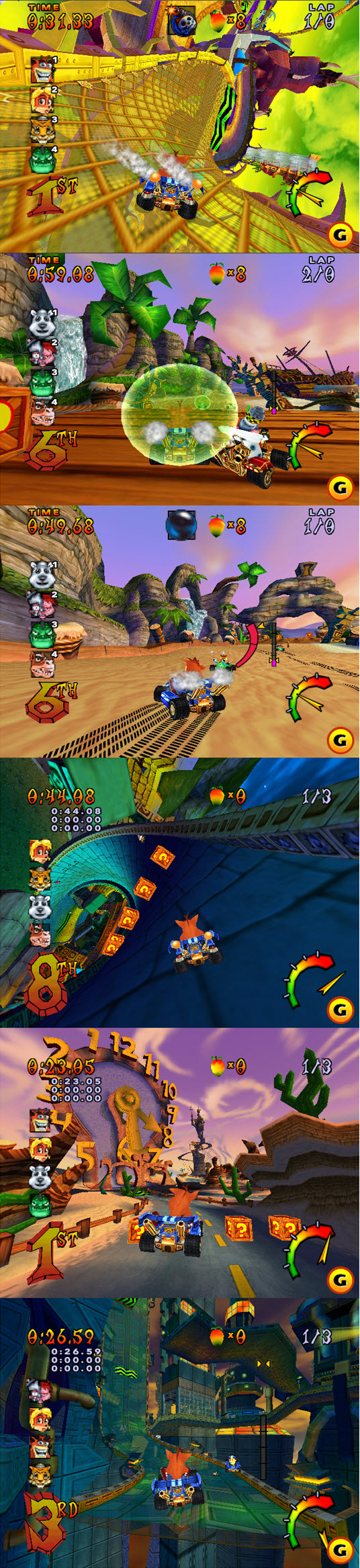 古惑狼卡特賽車